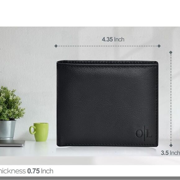 Leather Bifold Wallet - Picture 4 of 5